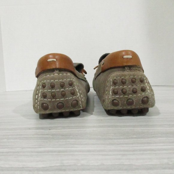 MIKE KONO TAUPE SUEDE DRIVING MOCS/LOAFER - Picture 8 of 9